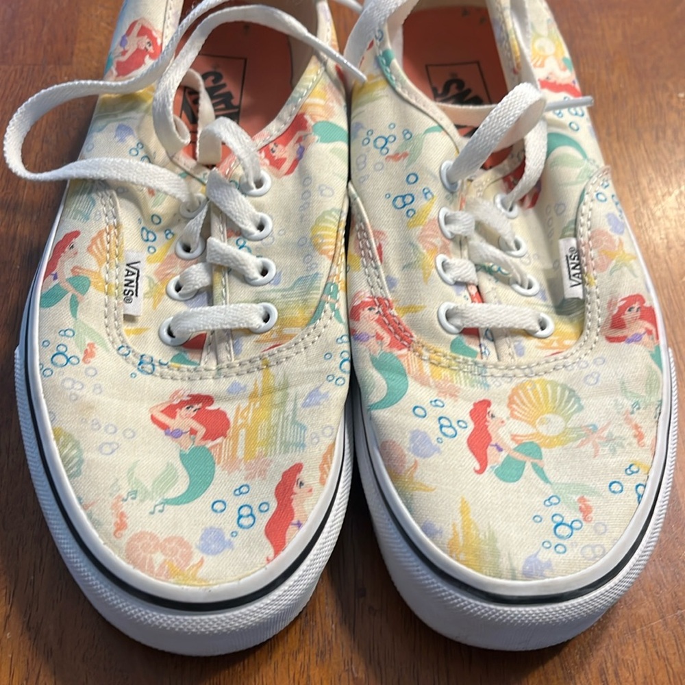 Disney Vans (no longer made) never worn outside.